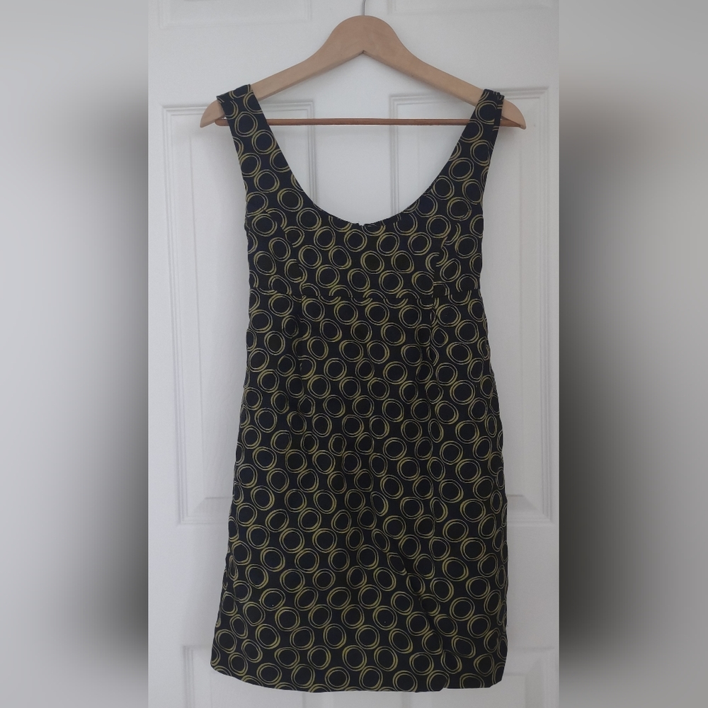 Bronze Green and Black Forever21 mini dress